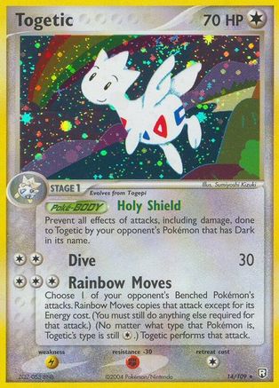 Togetic (14/109) Reverse Holofoil [EX: Team Rocket Returns] Pokemon Single Pokémon