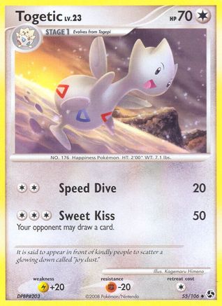 Togetic (/106) [DP: Great Encounters] Pokemon Single Pokémon