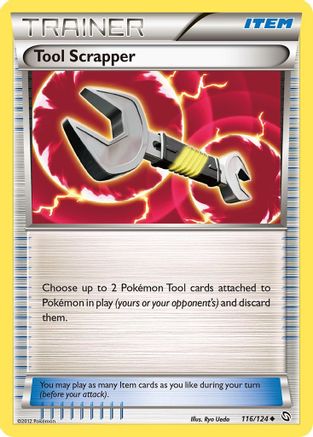Tool Scrapper 116/124 Reverse Holofoil [BW: Dragons Exalted] Pokemon Single Pokémon