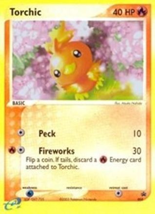 Torchic - 008 (e-League) (/40) Reverse Holofoil [Promos: Nintendo Promos] Pokemon Single Pokémon
