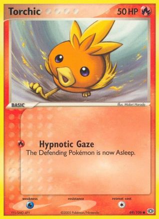 Torchic (69/106) [EX: Emerald] Pokemon Single Pokémon