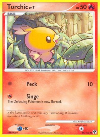 Torchic (89/106) [DP: Great Encounters] Pokemon Single Pokémon