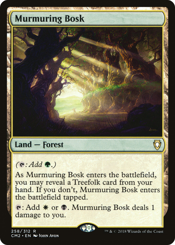 Murmuring Bosk (CM2-258) [Commander Anthology Volume II] MTG Single Wizards of the Coast