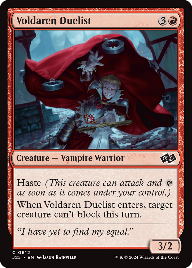 Voldaren Duelist (J25-612) [Foundations Jumpstart] MTG Single Wizards of the Coast