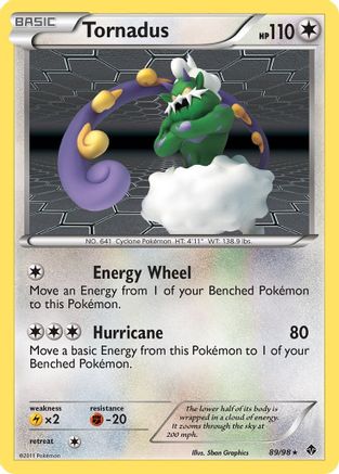 Tornadus (/98) Holofoil [BW: Emerging Powers] Pokemon Single Pokémon