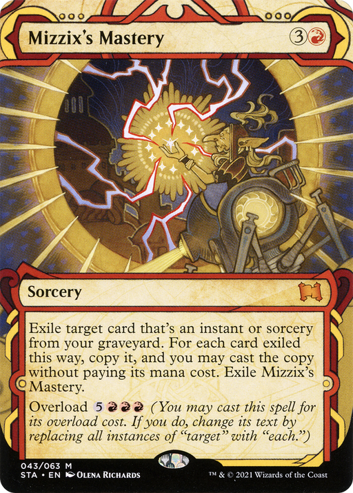 Mizzix's Mastery (STA-043) [Strixhaven Mystical Archive] (Showcase) (Borderless) MTG Single Wizards of the Coast