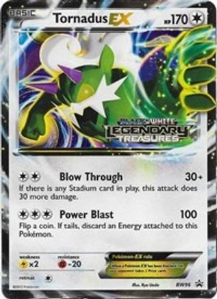 Tornadus EX - BW96 (Prerelease) (/101) Holofoil [Promos: BW Promos] Pokemon Single Pokémon