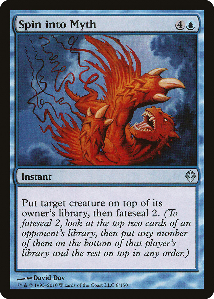 Spin into Myth (ARC-008) [Misc] Archenemy MTG Single Wizards of the Coast