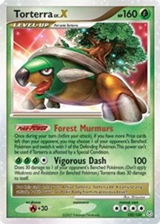 Torterra LV.X 122/130 Holofoil [DP: Base Set] Pokemon Single Pokémon
