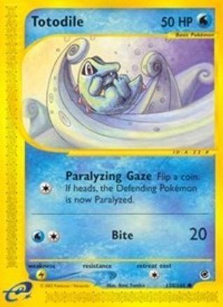 Totodile (135) (135/165) [Expedition] Pokemon Single Pokémon