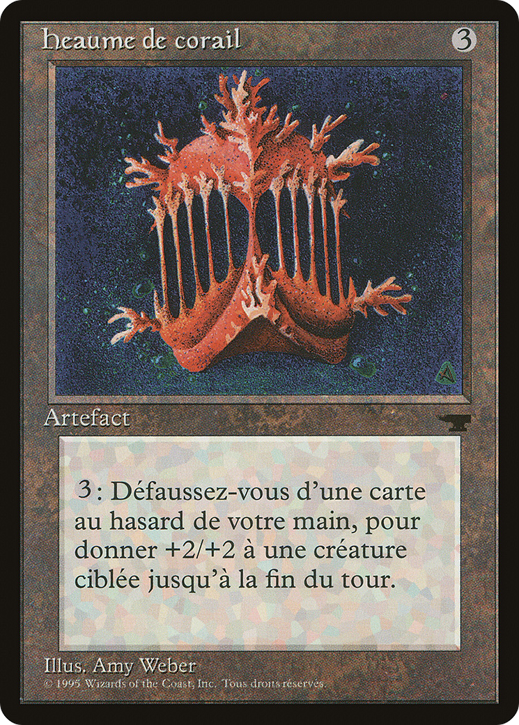 Coral Helm (French) - "heaume de corail" (REN-) [Renaissance] MTG Single Wizards of the Coast
