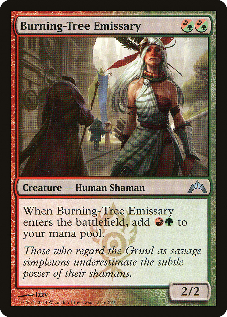 Burning-Tree Emissary (GTC-216) [Gatecrash] Foil MTG Single Wizards of the Coast