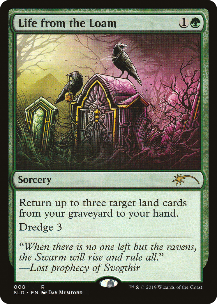 Life from the Loam (SLD-008) [Secret Lair] Drop MTG Single Wizards of the Coast