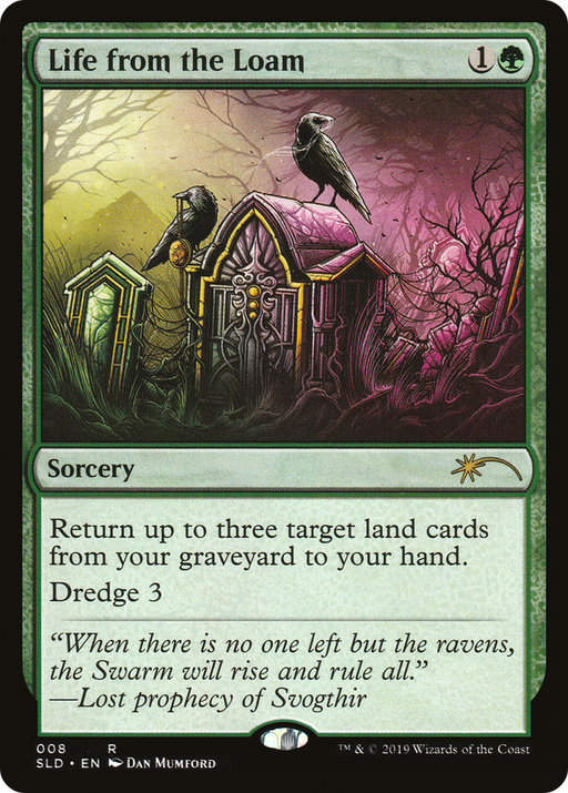 Life from the Loam (SLD-008) [Secret Lair Drop] MTG Single Wizards of the Coast