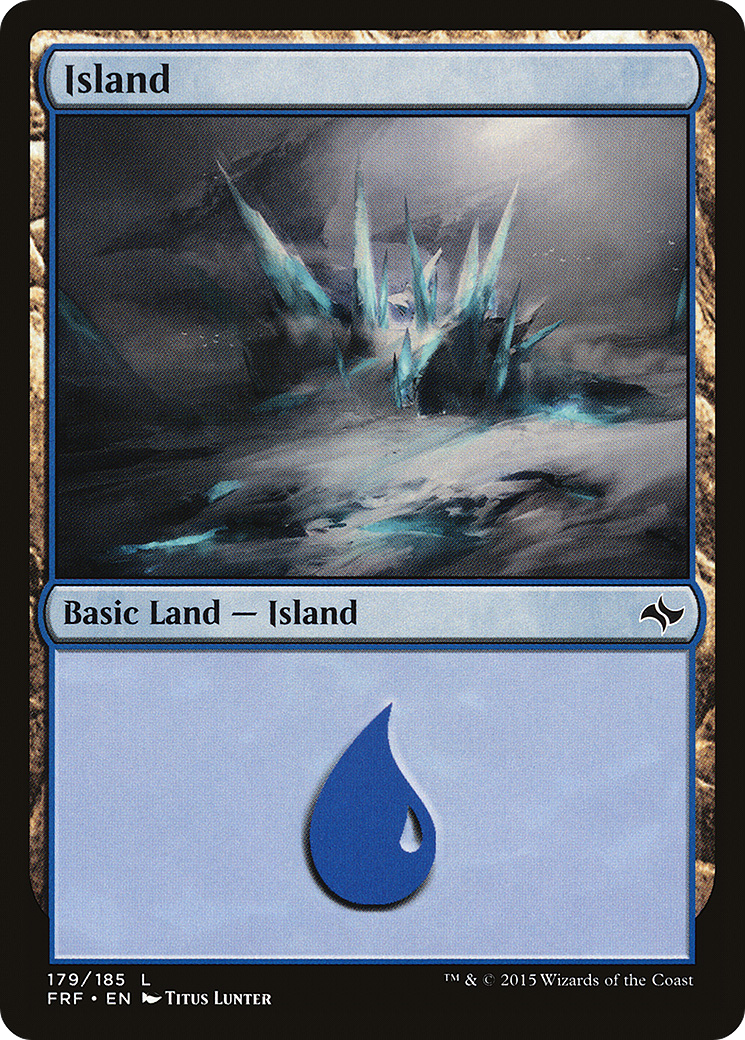 Island (FRF-179) [Fate Reforged] MTG Single Wizards of the Coast