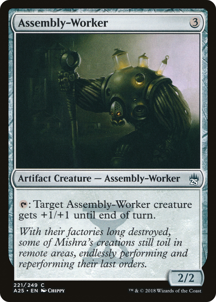 Assembly-Worker (A25-221) [Masters 25] Foil MTG Single Wizards of the Coast
