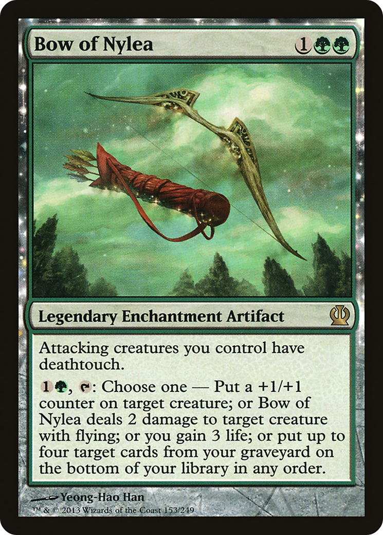 Bow of Nylea (THS-153) [Theros] Foil MTG Single Wizards of the Coast