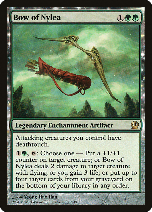 Bow of Nylea (THS-153) [Theros] MTG Single Wizards of the Coast