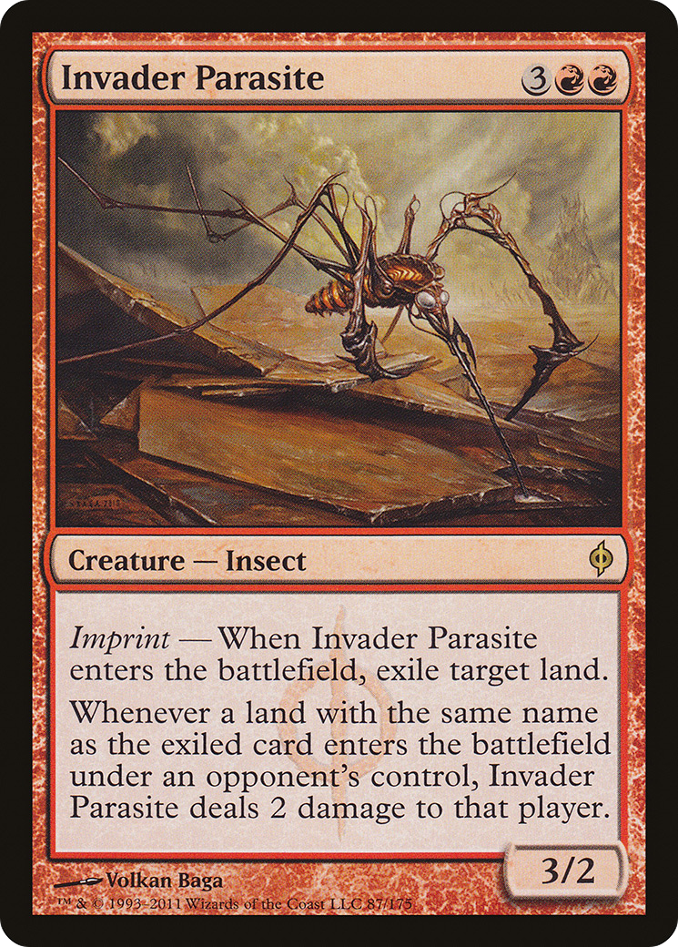 Invader Parasite (NPH-087) [New Phyrexia] MTG Single Wizards of the Coast