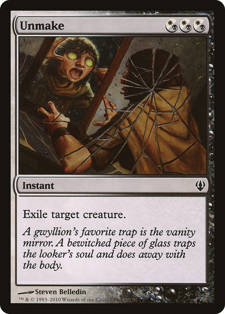 Unmake (ARC-098) [Misc] Archenemy MTG Single Wizards of the Coast