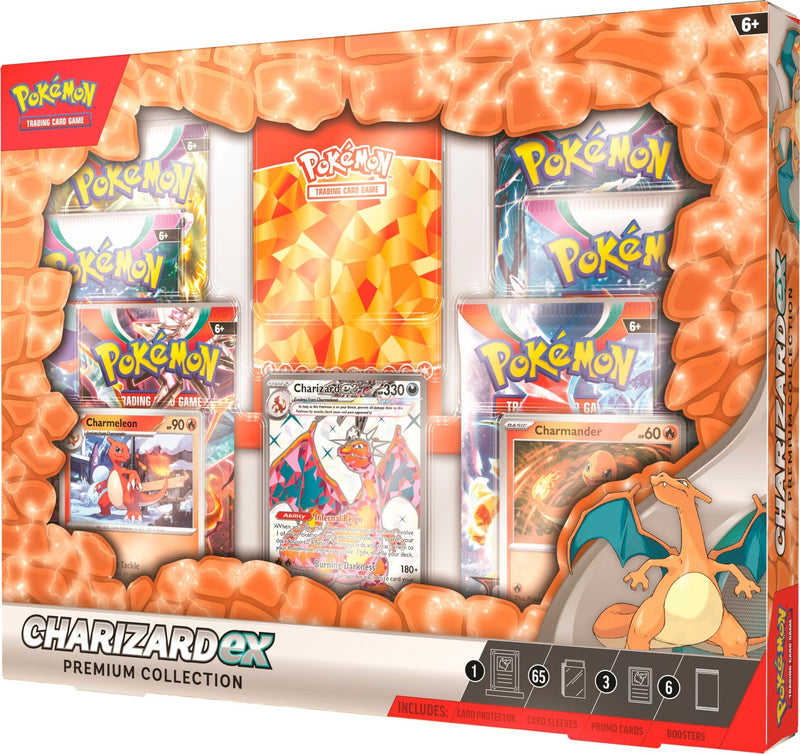 Pokémon Charizard ex Premium Collection Pokemon Sealed Pokémon   
