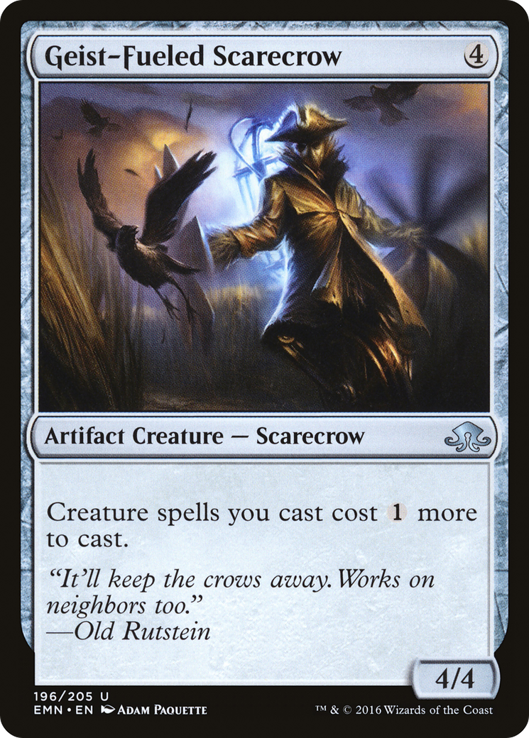Geist-Fueled Scarecrow (EMN-196) [Eldritch Moon] Foil MTG Single Wizards of the Coast