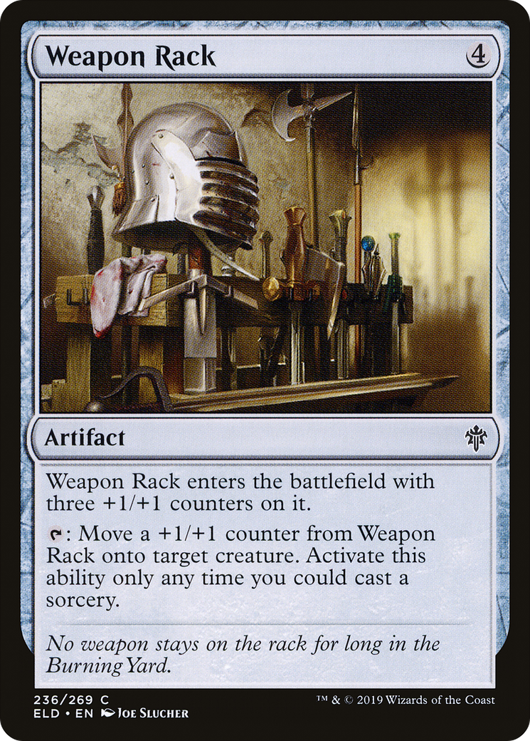 Weapon Rack (ELD-236) [Throne of Eldraine] MTG Single Wizards of the Coast