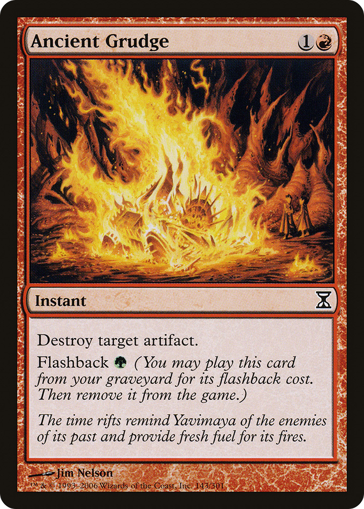 Ancient Grudge (TSP-143) [Time Spiral] MTG Single Wizards of the Coast
