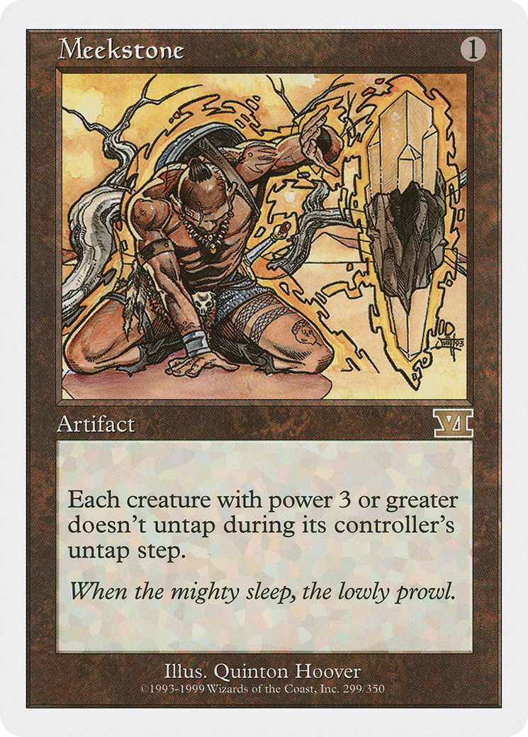 Meekstone (6ED-299) [Classic Sixth Edition] MTG Single Wizards of the Coast