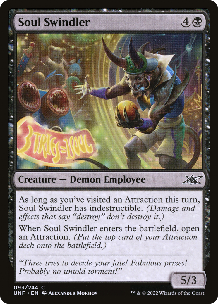 Soul Swindler (UNF-093) [Unfinity] MTG Single Wizards of the Coast