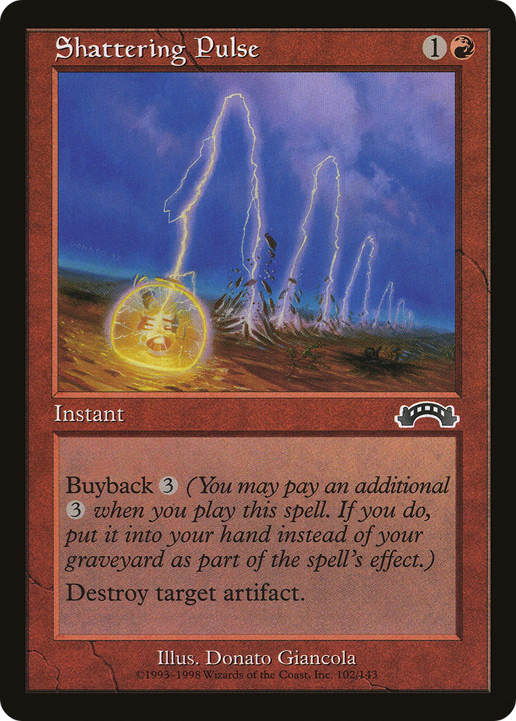 Shattering Pulse (EXO-102) [Exodus] MTG Single Wizards of the Coast