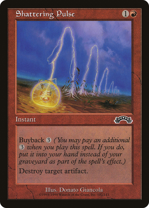 Shattering Pulse (EXO-102) [Exodus] MTG Single Wizards of the Coast