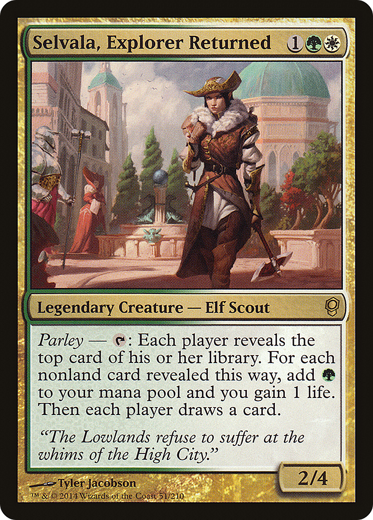 Selvala, Explorer Returned (CNS-051) [Conspiracy] Foil MTG Single Wizards of the Coast