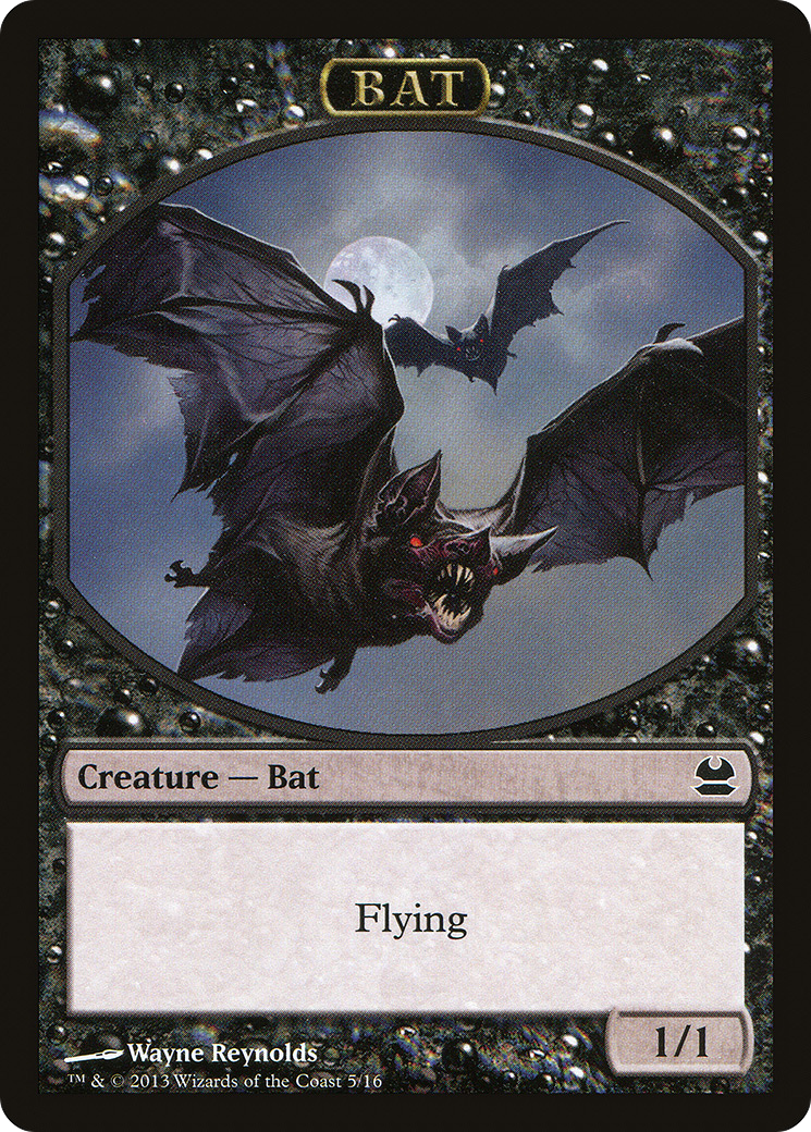 Bat Token (MMA-005) [Tokens] Modern Masters Tokens MTG Single Wizards of the Coast