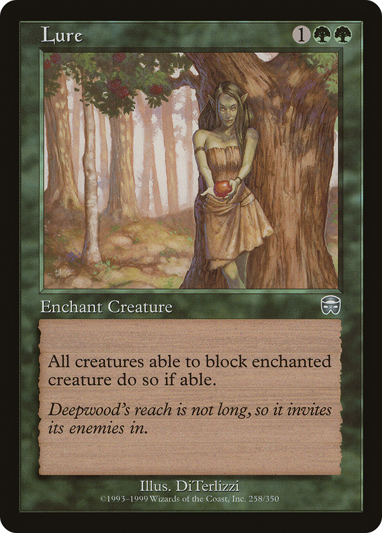 Lure (MMQ-258) [Mercadian Masques] Foil MTG Single Wizards of the Coast