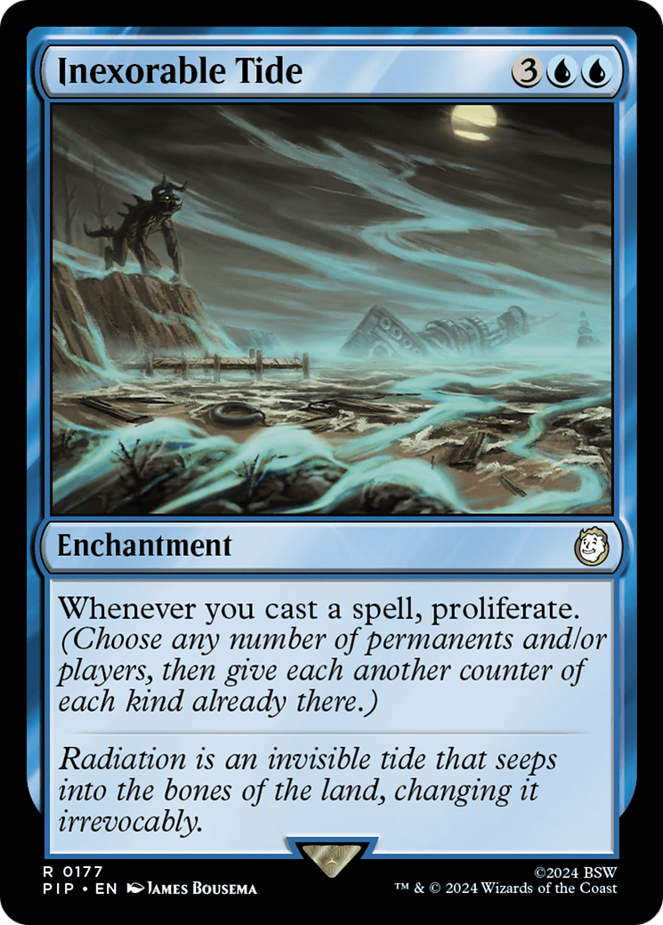 Inexorable Tide (PIP-177) [Fallout] MTG Single Wizards of the Coast