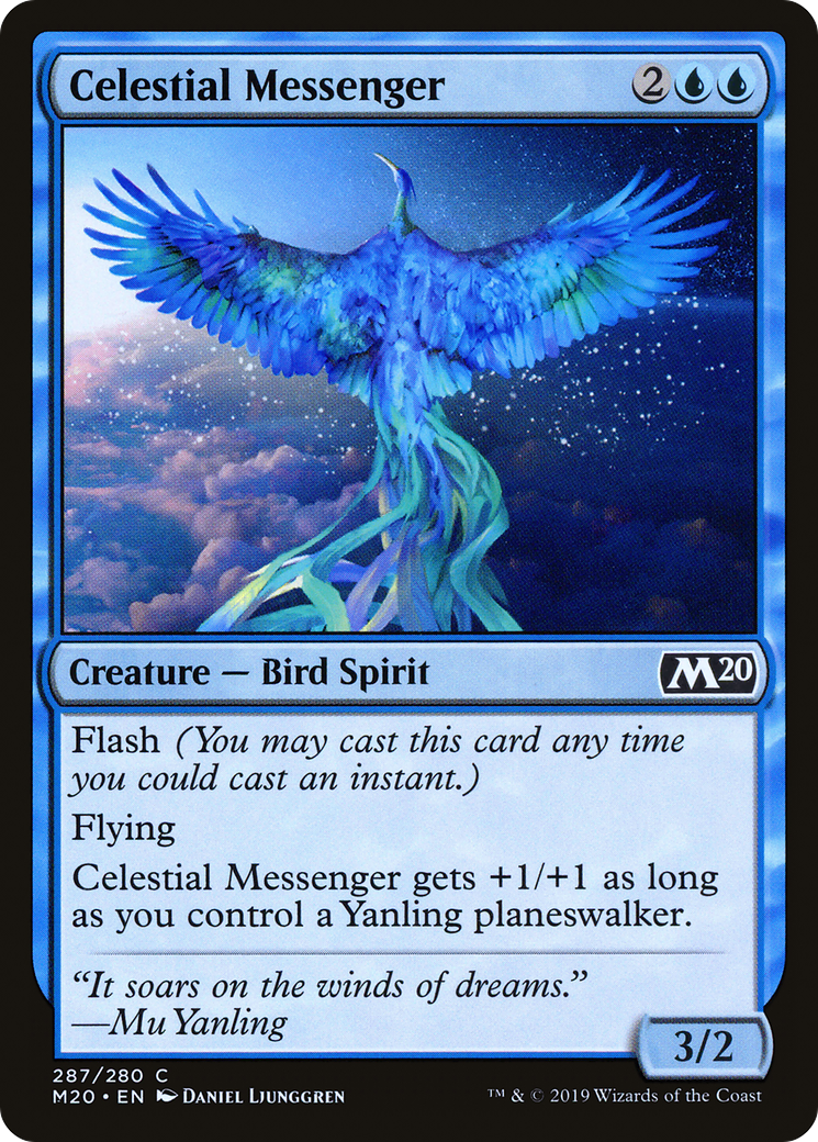 Celestial Messenger (M20-287) [Core Set 2020] MTG Single Wizards of the Coast