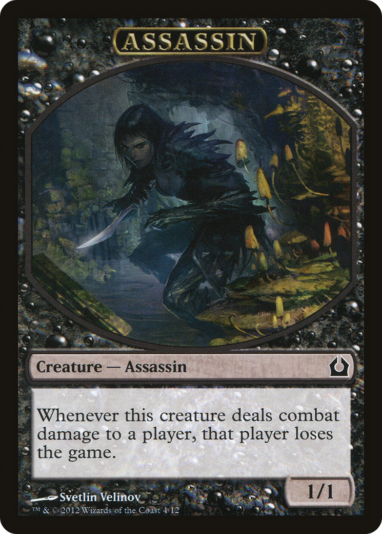 Assassin (RTR-004) [Tokens] Return to Ravnica Tokens MTG Single Wizards of the Coast
