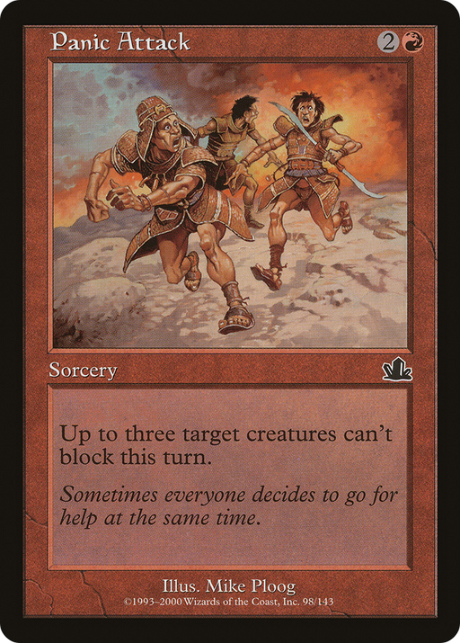 Panic Attack (PCY-098) [Prophecy] MTG Single Wizards of the Coast