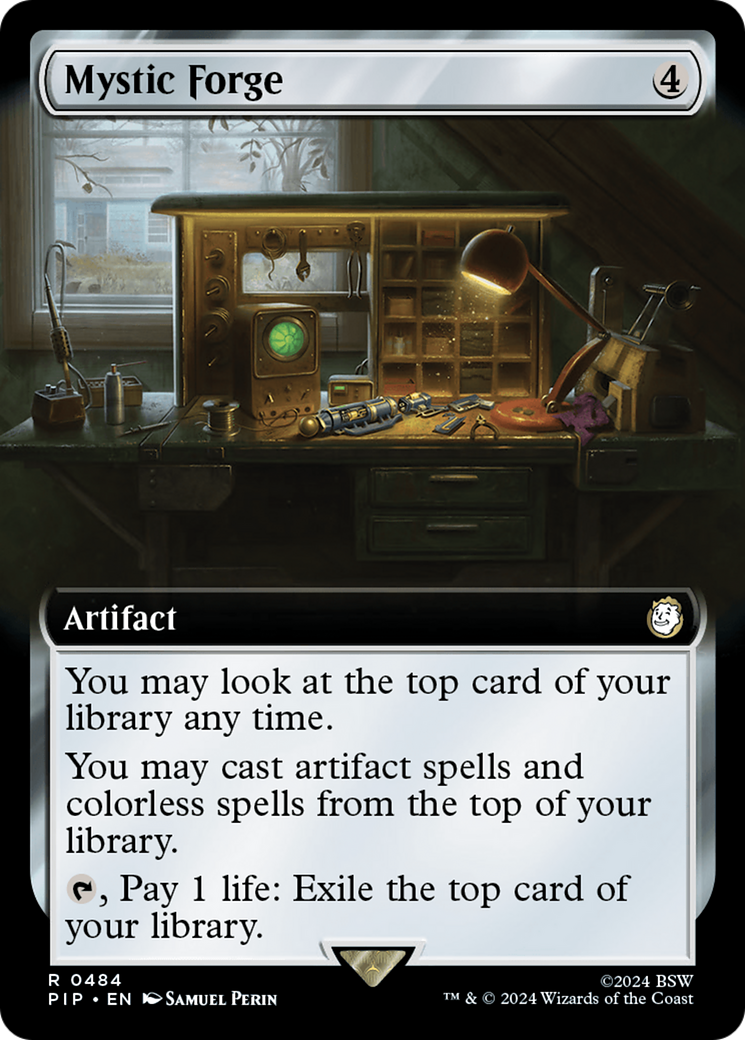 Mystic Forge (PIP-484) [Fallout] (Extended Art) Foil MTG Single Wizards of the Coast