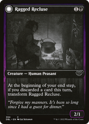 Ragged Recluse (DBL-394) [Innistrad: Double Feature] MTG Single Wizards of the Coast