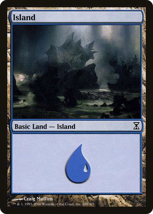 Island (288) (TSP-288) [Time Spiral] MTG Single Wizards of the Coast
