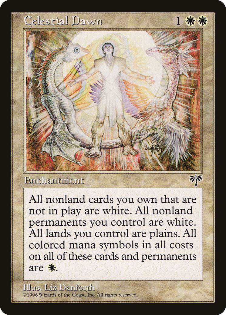 Celestial Dawn (MIR-) [Mirage] MTG Single Wizards of the Coast