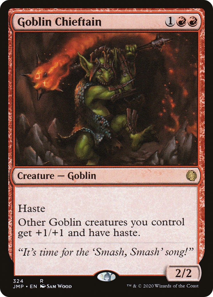 Goblin Chieftain (JMP-324) [Jumpstart] MTG Single Wizards of the Coast