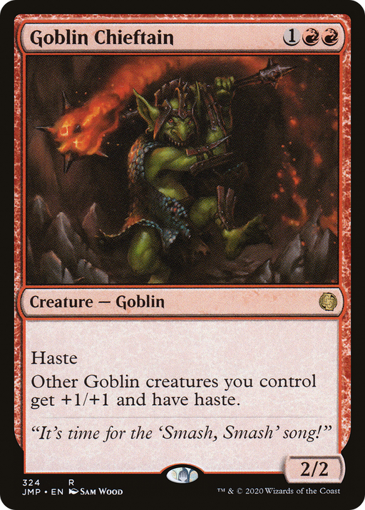 Goblin Chieftain (JMP-324) [Jumpstart] MTG Single Wizards of the Coast