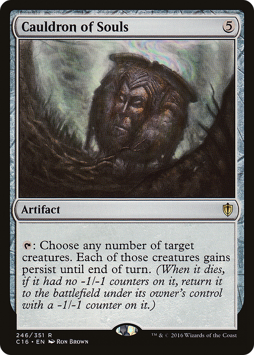 Cauldron of Souls (C16-246) [Commander 2016] MTG Single Wizards of the Coast