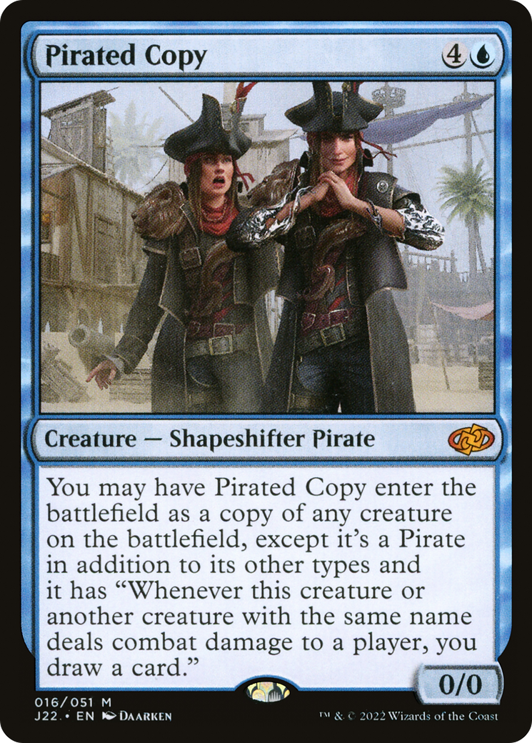 Pirated Copy (J22-016) [Jumpstart 2022] MTG Single Wizards of the Coast