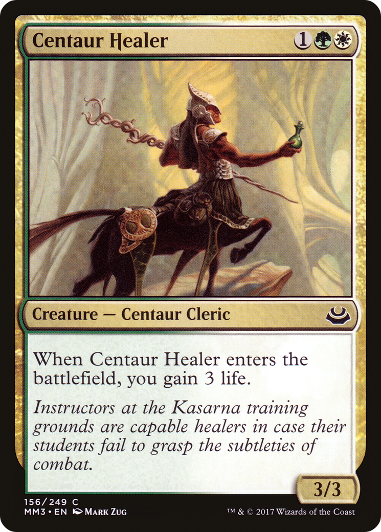 Centaur Healer (MM3-156) [Modern Masters 2017] MTG Single Wizards of the Coast