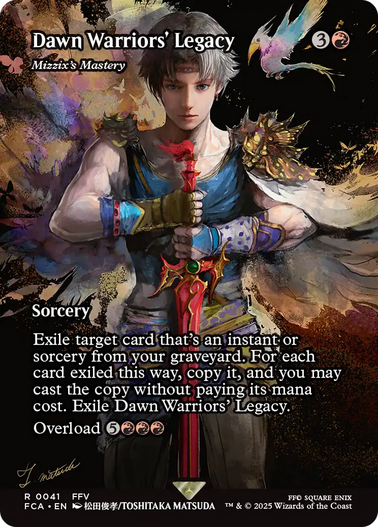 Dawn Warriors' Legacy - Mizzix's Mastery (FCA-041) [FINAL FANTASY: Through the Ages] (Borderless) MTG Single Wizards of the Coast