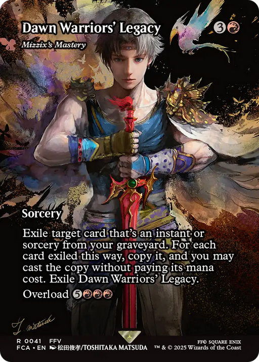 Dawn Warriors' Legacy - Mizzix's Mastery (FCA-041) [FINAL FANTASY: Through the Ages] (Borderless) MTG Single Wizards of the Coast